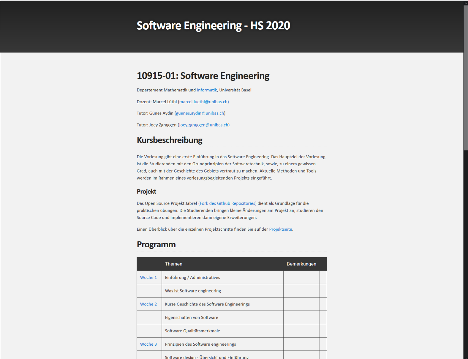 Software Engineering
